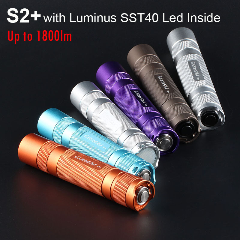Outdoor Power Plus - Convoy S2 Plus with Luminus SST40