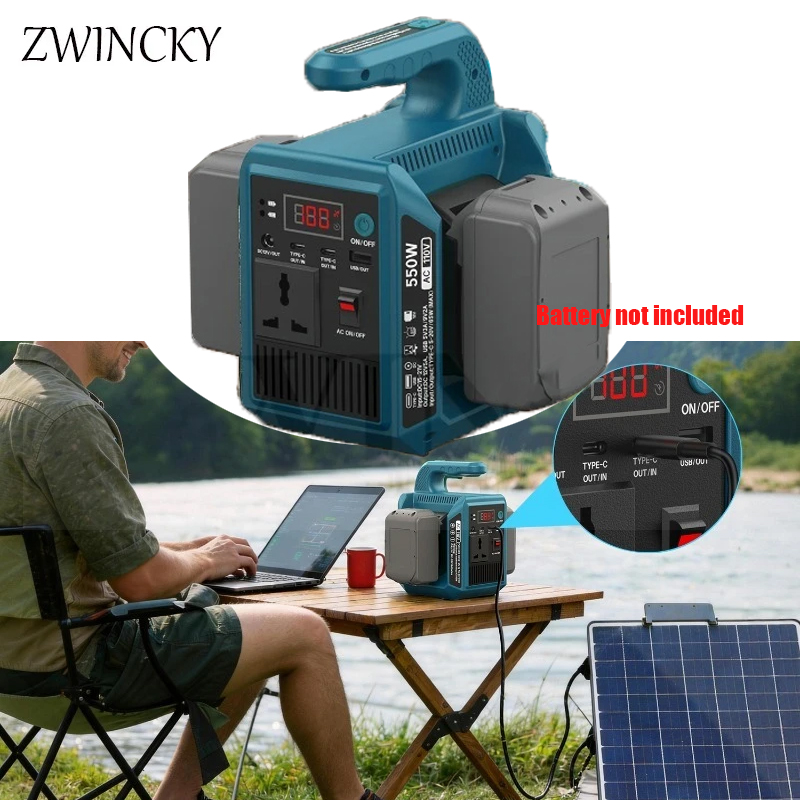 Portable Generator Inverter - 550w Portable Power SUPPLY INVERTER Compatiable