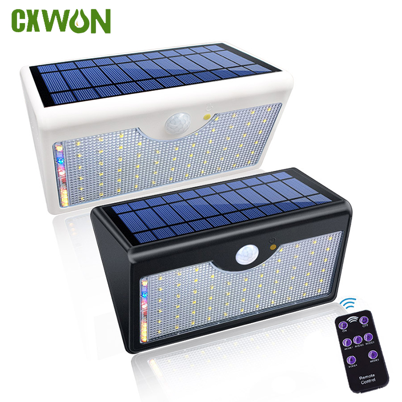 Outdoor Power Outlet Weatherproof - 1300LM Super Bright Solar Wall Light
