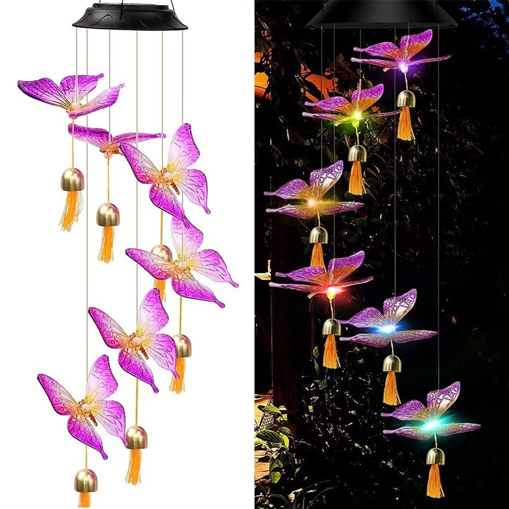 Outdoor Power Source - Household Wind Chimes Solar Power Generation
