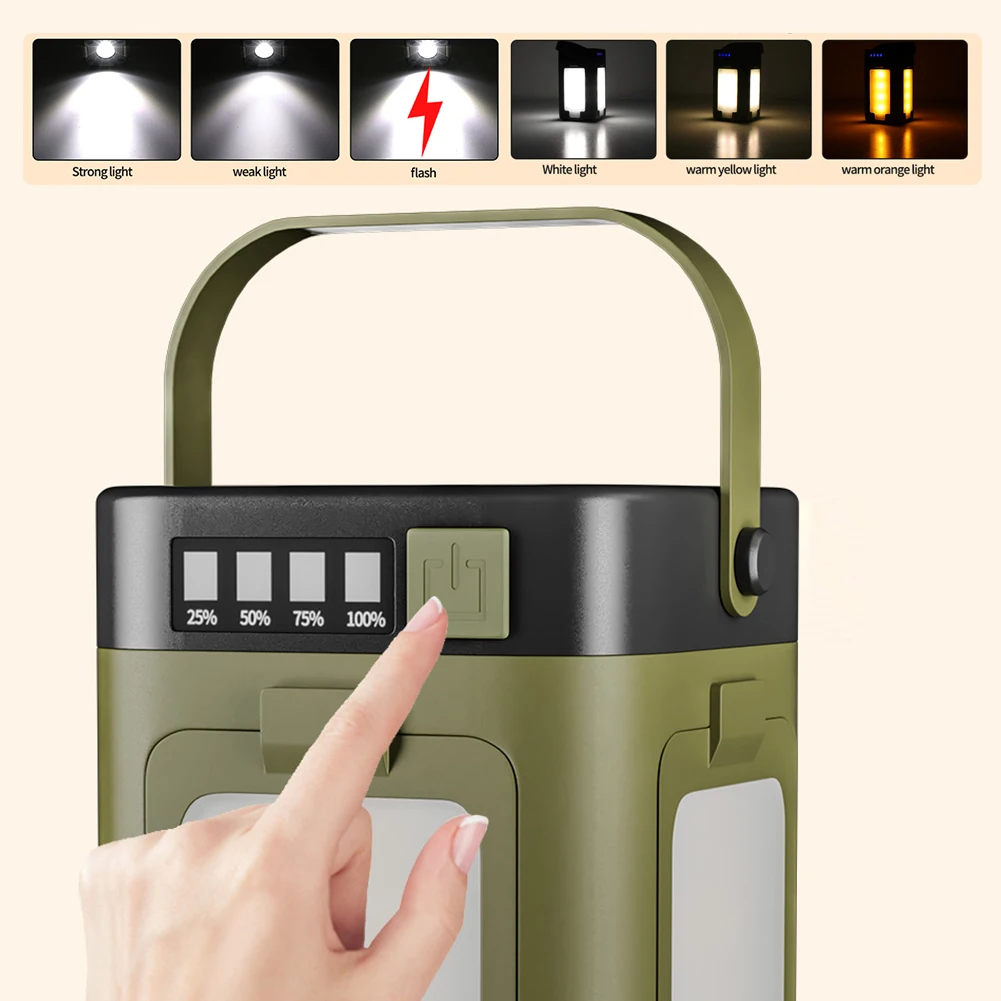 Solar Outdoor Portable Camping - Outdoor Power Bank avaliação e preço