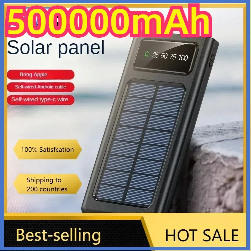 500000MAH Solar Power Bank, Co - Outdoor Power Source avaliação e preço