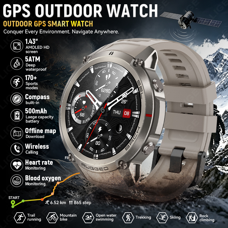 LIGE New GPS Route Navigation  - Outdoor Power Meter avaliação e preço