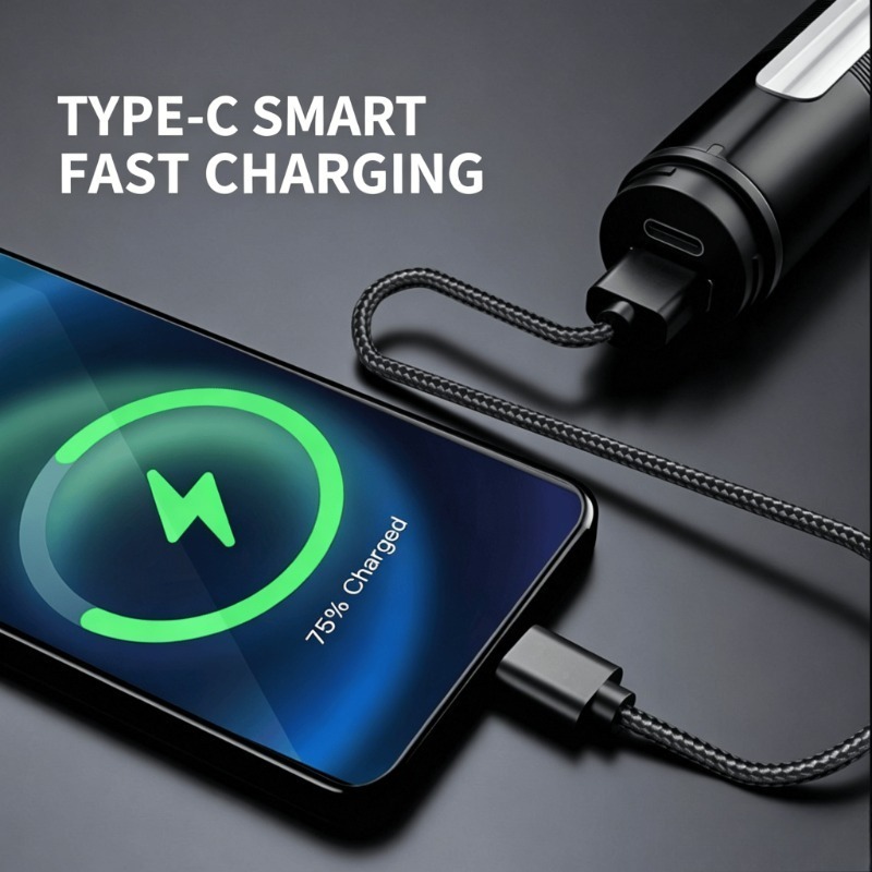 Multi Functional LED Flashligh - Outdoor Power Bank avaliação e preço