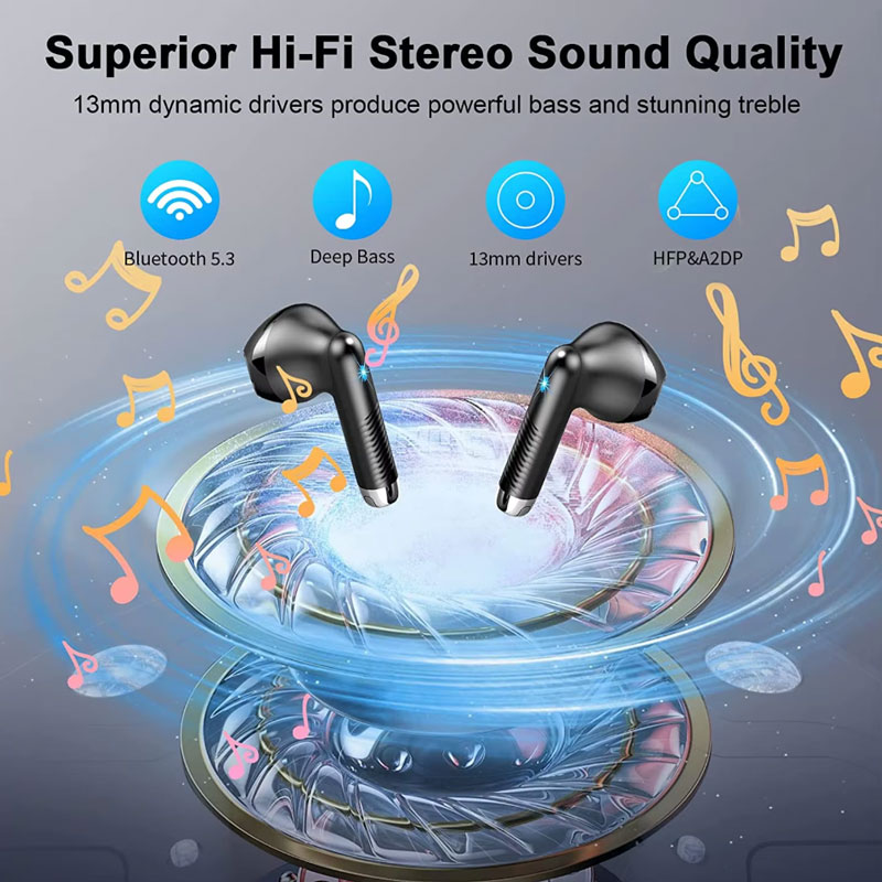 TWS Wireless Bluetooth 5.3 Ear - Outdoor Power Adapter Usb avaliação e preço