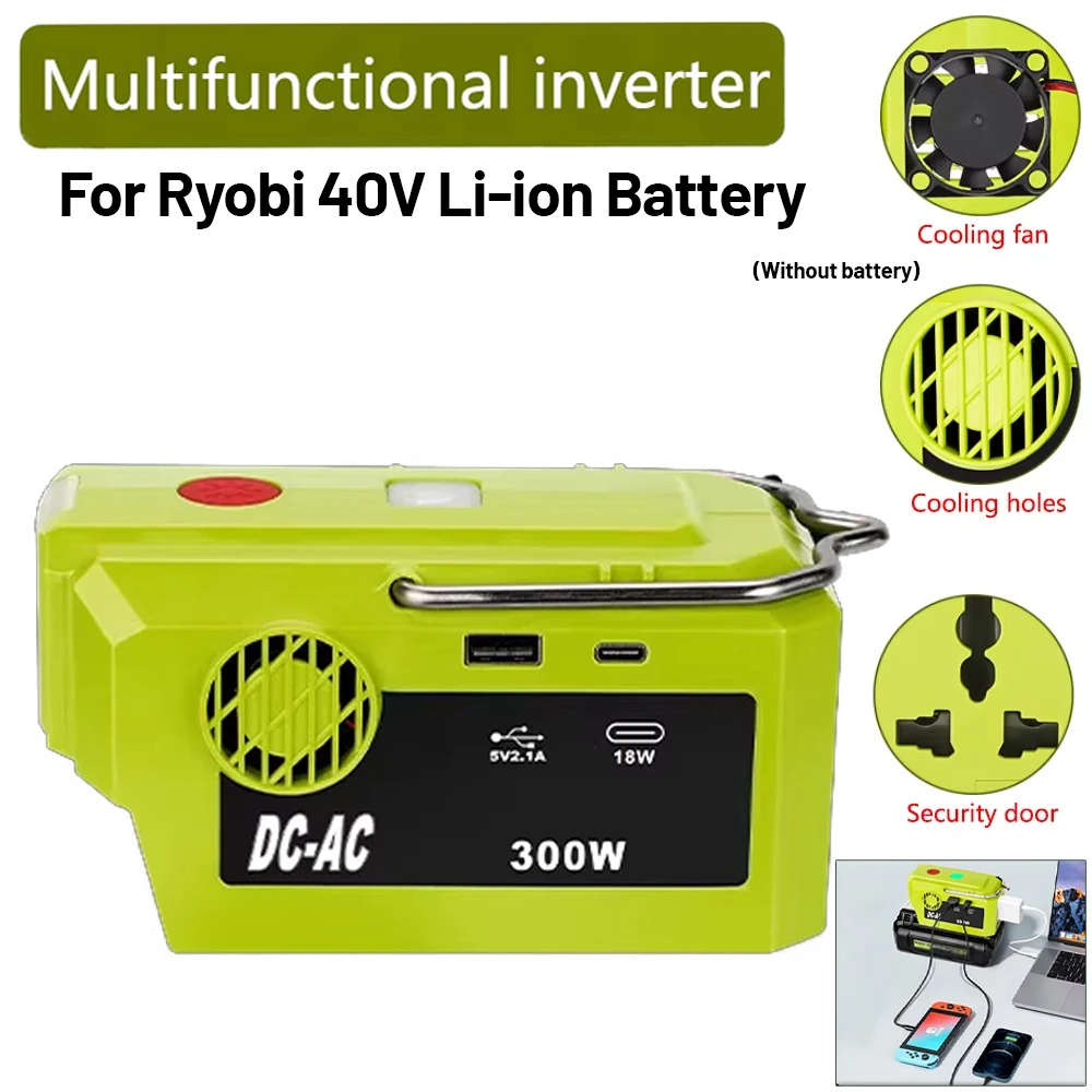 NEW Portable Power Inverter fo - Outdoor Power Adapter Usb avaliação e preço