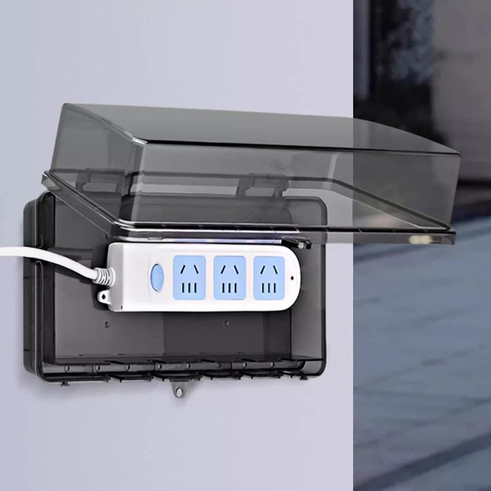 Durable Plastic Plug Box Water - Outdoor Power Outlet Weatherproof avaliação e preço