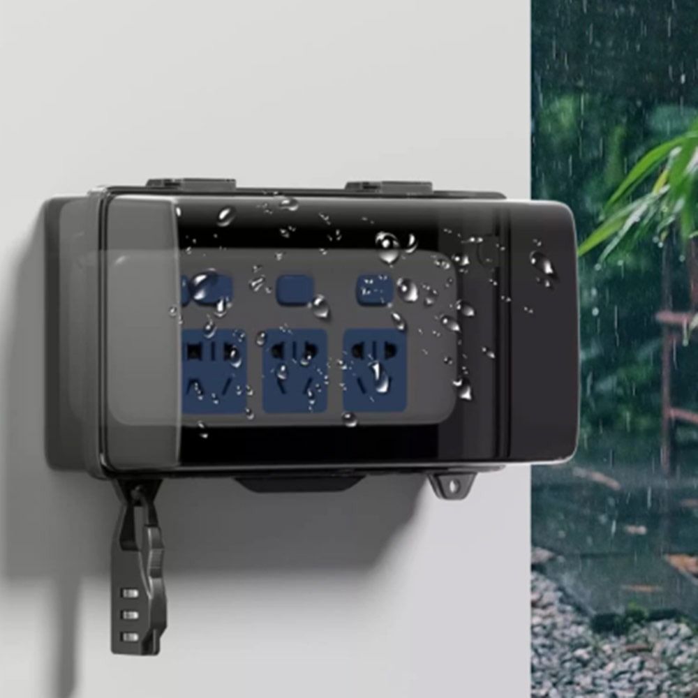 Durable Plastic Plug Box Water - Outdoor Power Outlet Weatherproof avaliação e preço