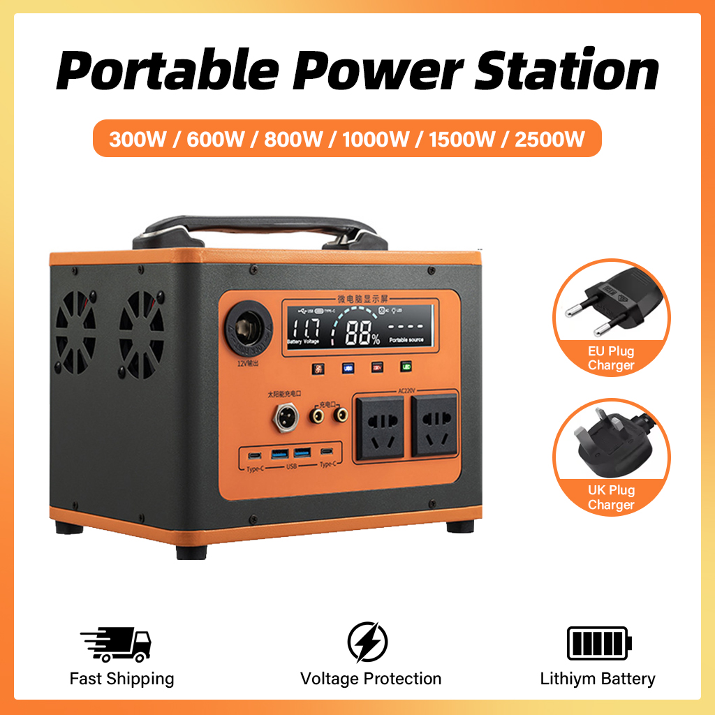 Portable Power Station 300/600 - Outdoor Power Bank avaliação e preço