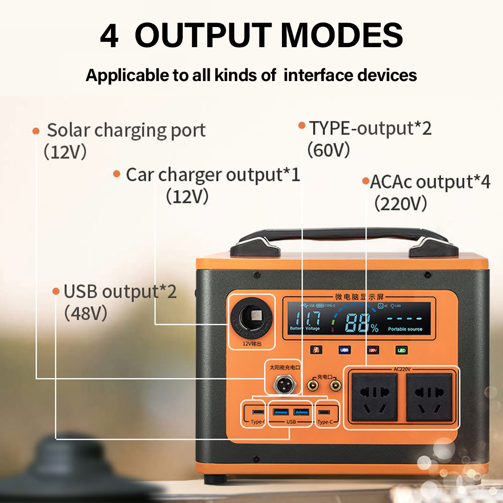 Portable Power Station 300/600 - Outdoor Power Bank avaliação e preço