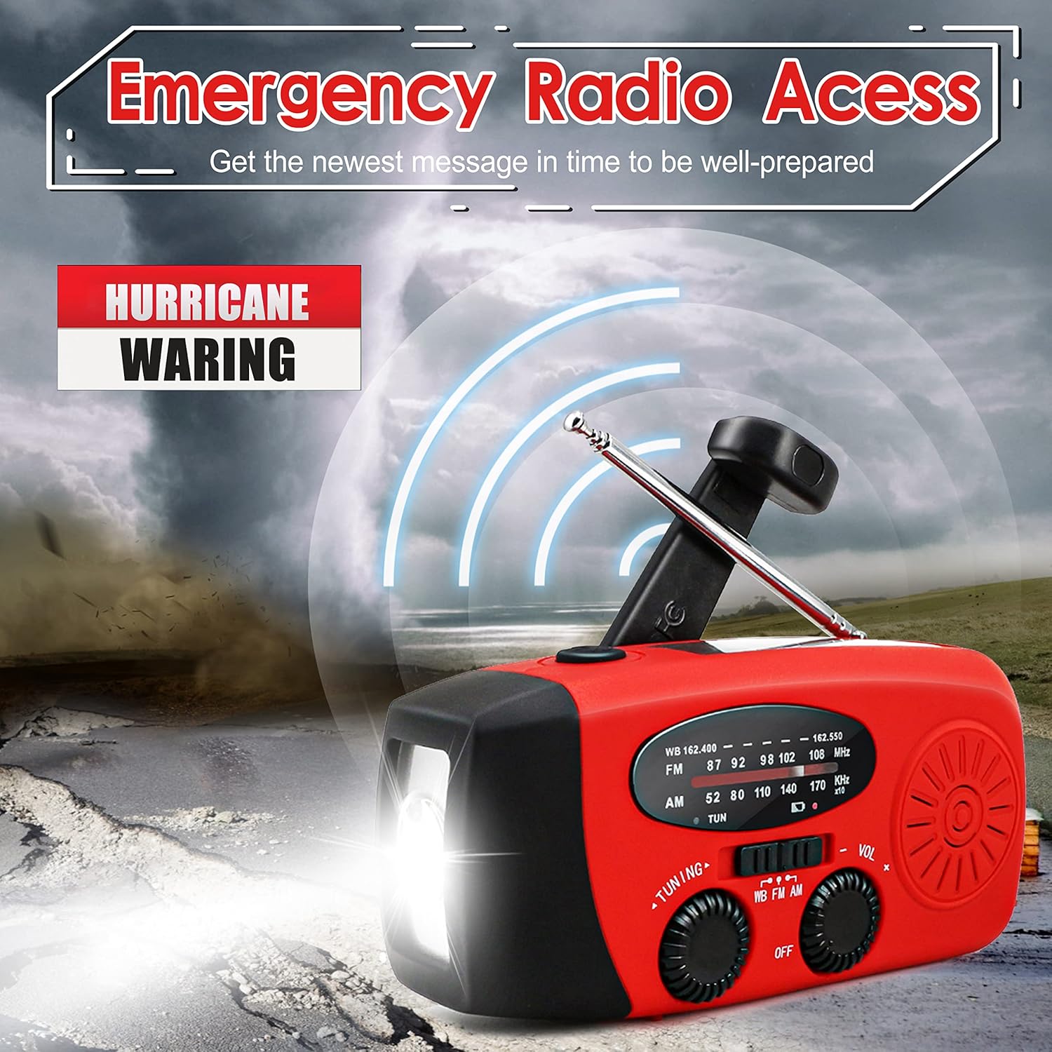 Multifunctional Hand Cranked G - Outdoor Power Source avaliação e preço