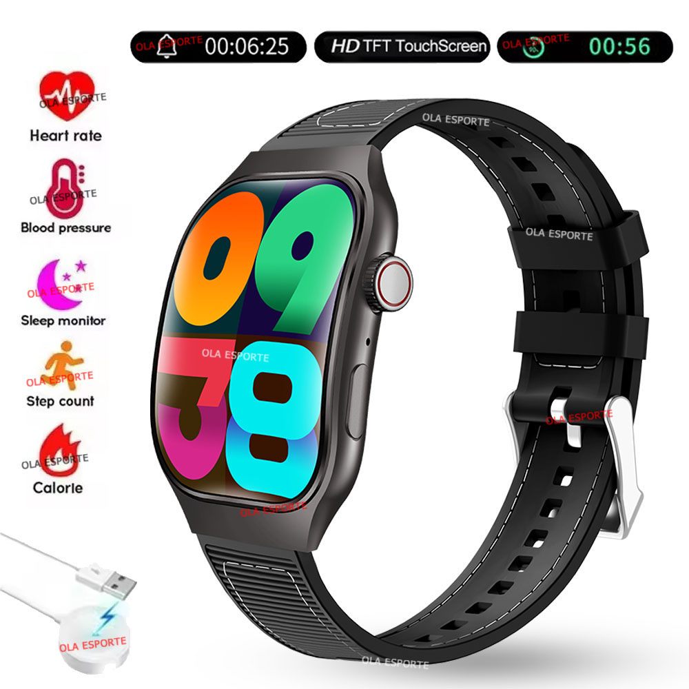 New Smart Watch 3D Curved Scre - Outdoor Power Meter avaliação e preço