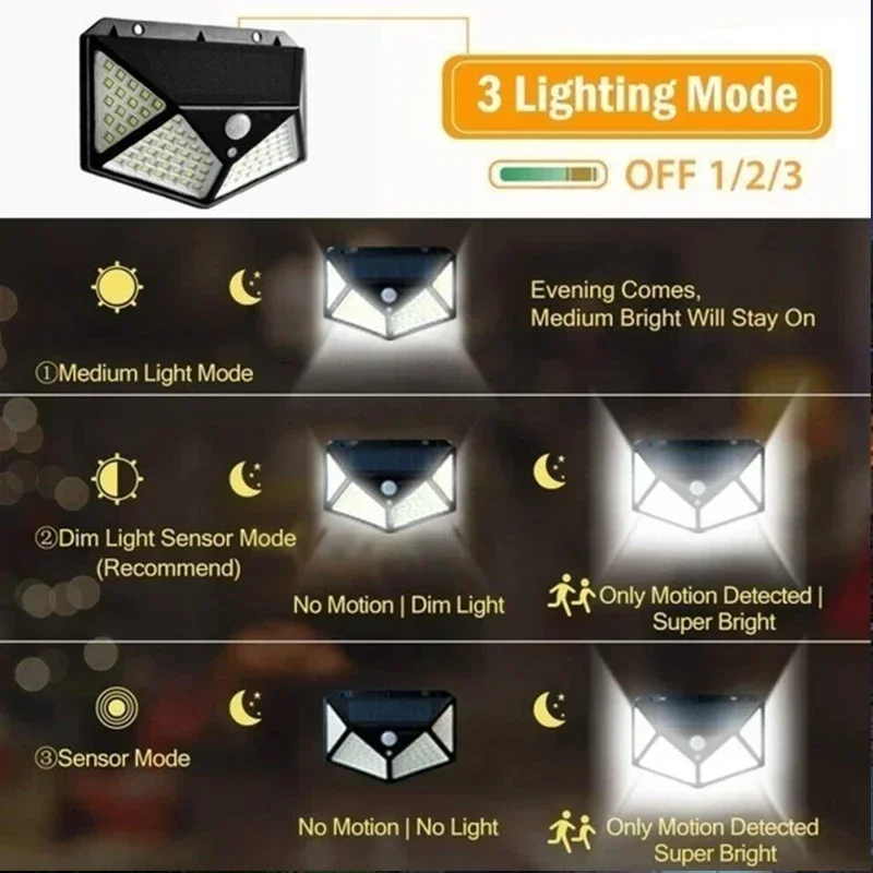 1/2/4PCS Motion Sensor Solar L - Outdoor Power Outlet Weatherproof avaliação e preço
