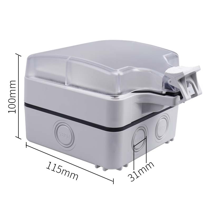 86 Type IP66 Outdoor Waterproo - Outdoor Power Outlet Weatherproof avaliação e preço