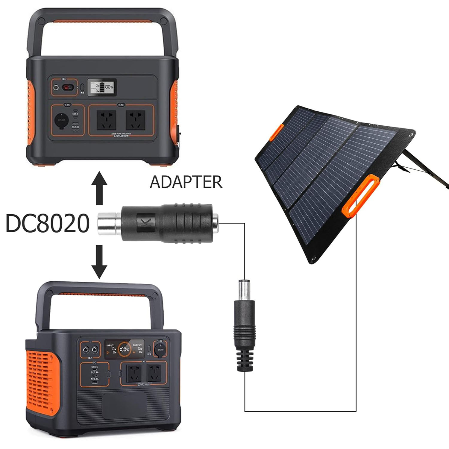 DC Power 5.5mm X 2.1mm Female  - Portable Generator Inverter avaliação e preço