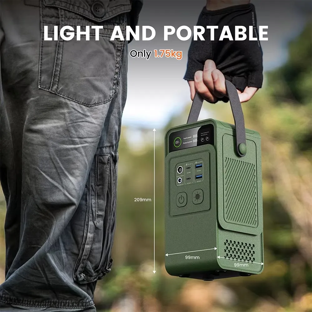 60000mAh 200W 192Wh Camping Po - Outdoor Power Source avaliação e preço