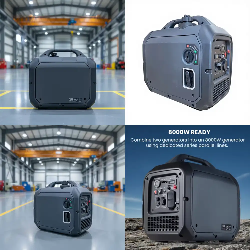 Portable Silent Dual Fuel Air- - Portable Generator Inverter avaliação e preço