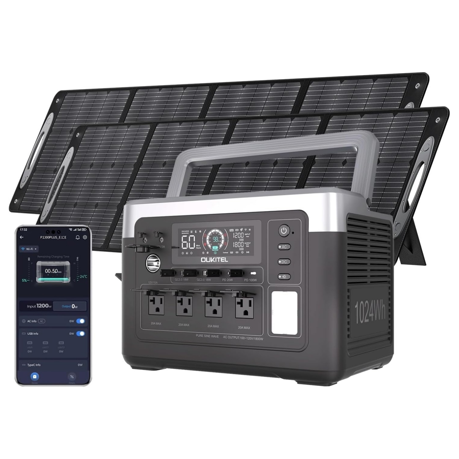 1800W Portable Power Station 2 - Outdoor Power Plus avaliação e preço