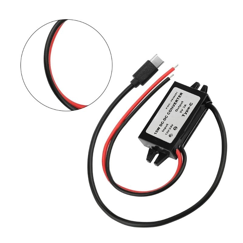 Reliable 12V/24V to 5V USB C P - Outdoor Power Adapter Usb avaliação e preço