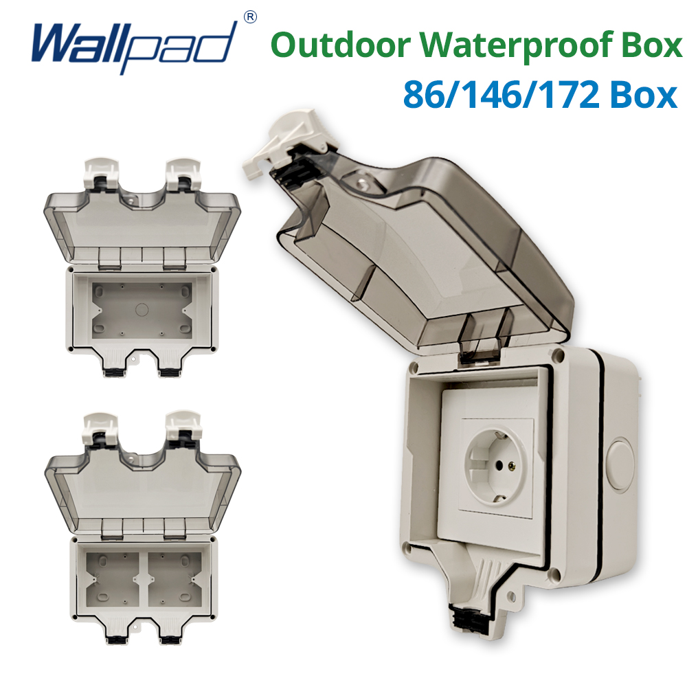 Wallpad IP66 Dustproof Waterpr - Outdoor Power Outlet Weatherproof avaliação e preço