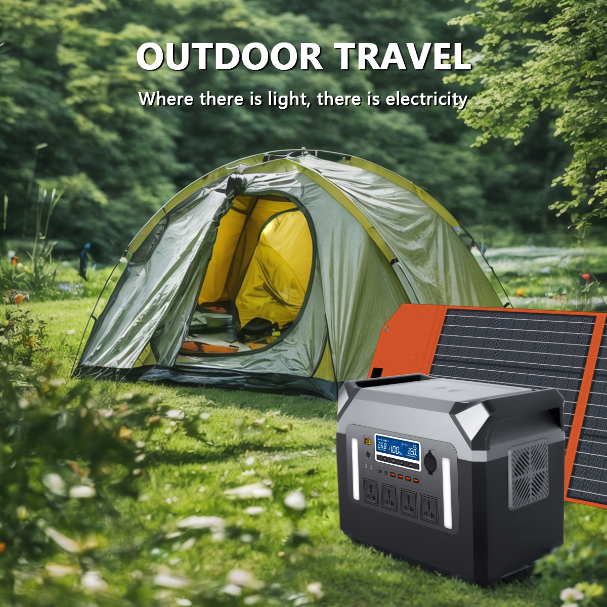 3000W Portable Power Station S - Portable Generator Inverter avaliação e preço
