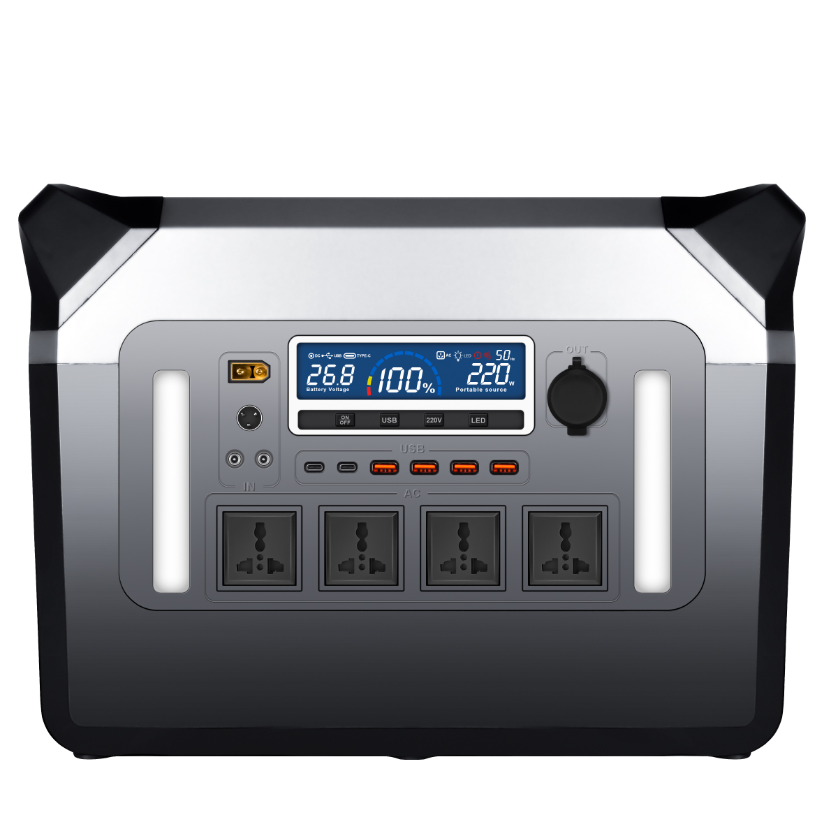 3000W Portable Power Station S - Portable Generator Inverter avaliação e preço