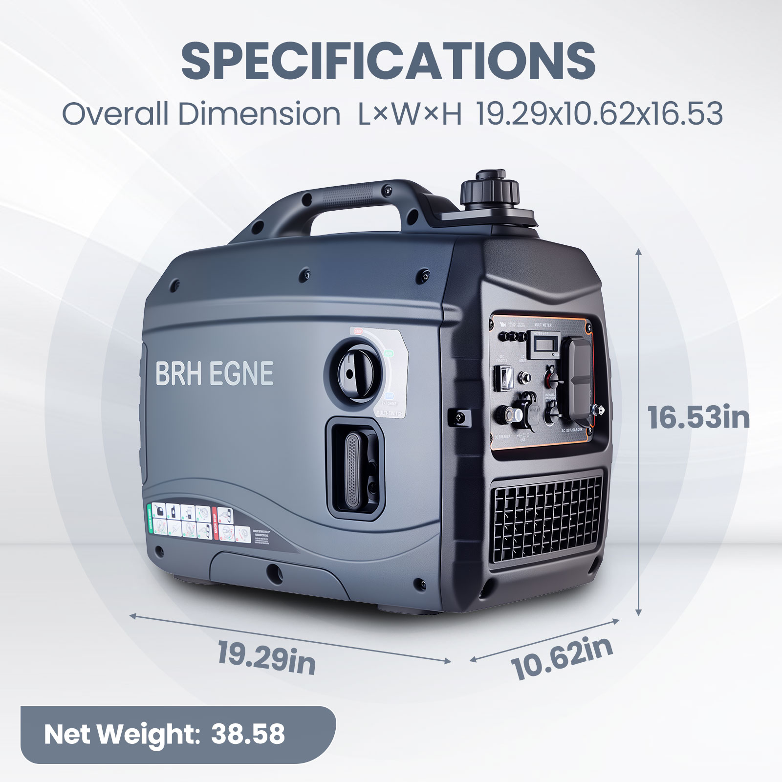 YHS 2500W 3kW Silent Type Inve - Portable Generator Inverter avaliação e preço