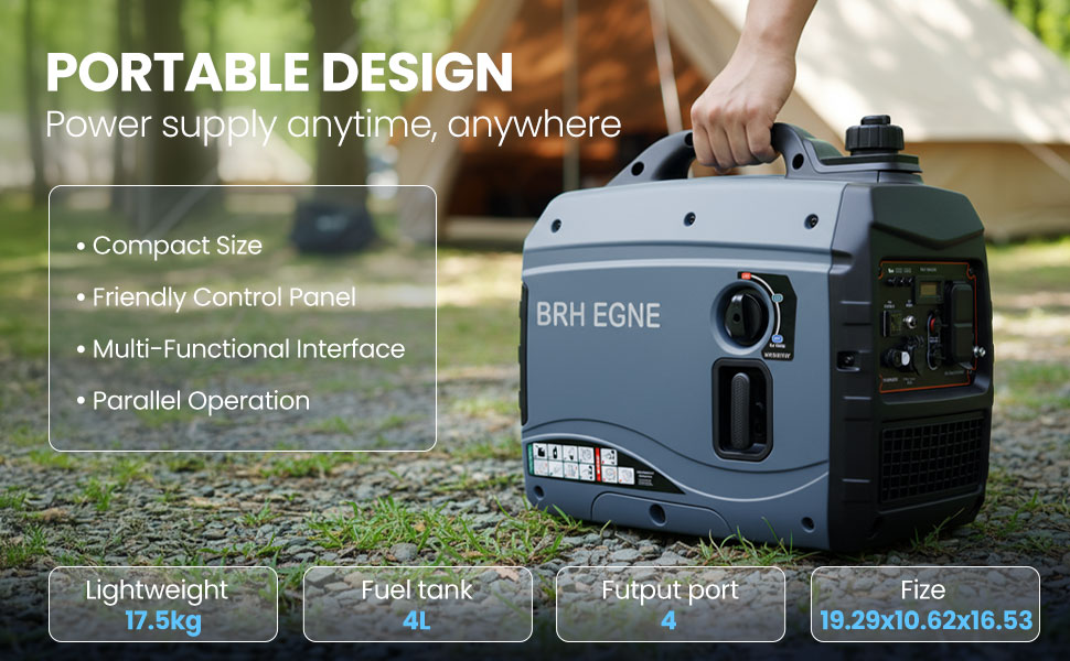 YHS 2500W 3kW Silent Type Inve - Portable Generator Inverter avaliação e preço