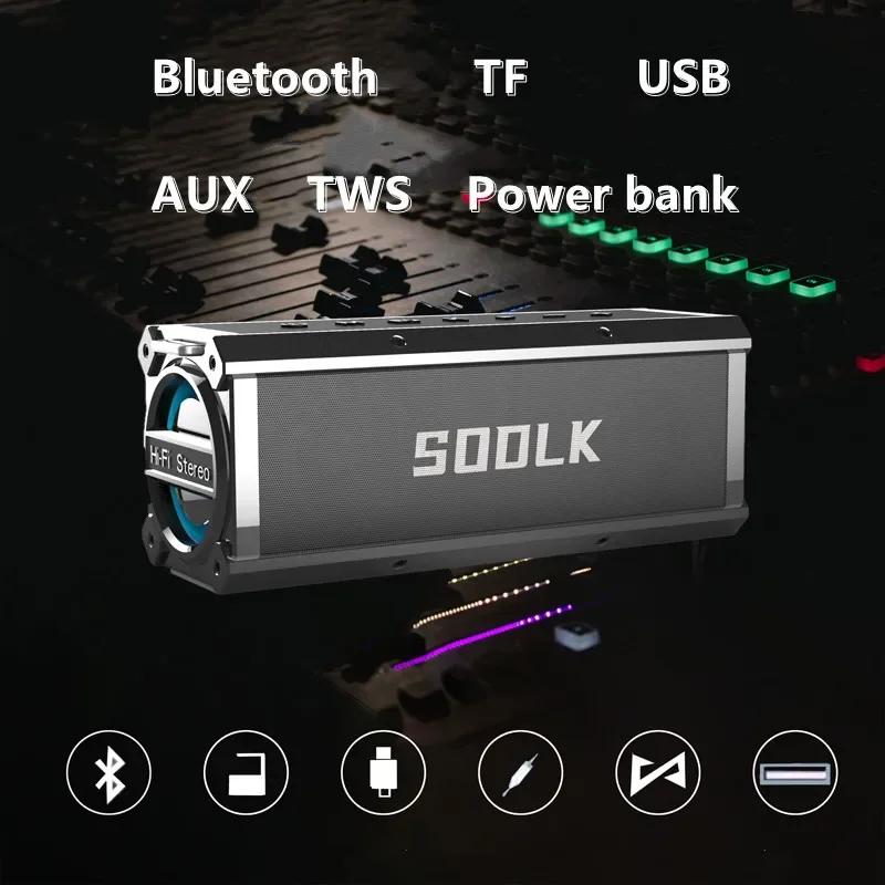 SODLK T200 Plus Wireless Bluet - Outdoor Power Plus avaliação e preço