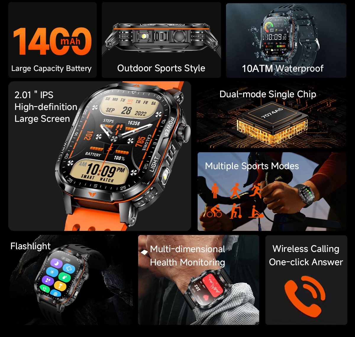 Military outdoor sturdy men's  - Outdoor Power Meter avaliação e preço