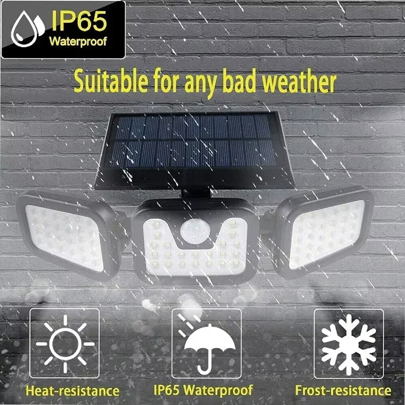 Led Solar Light Outdoor Motion - Outdoor Power Outlet Weatherproof avaliação e preço
