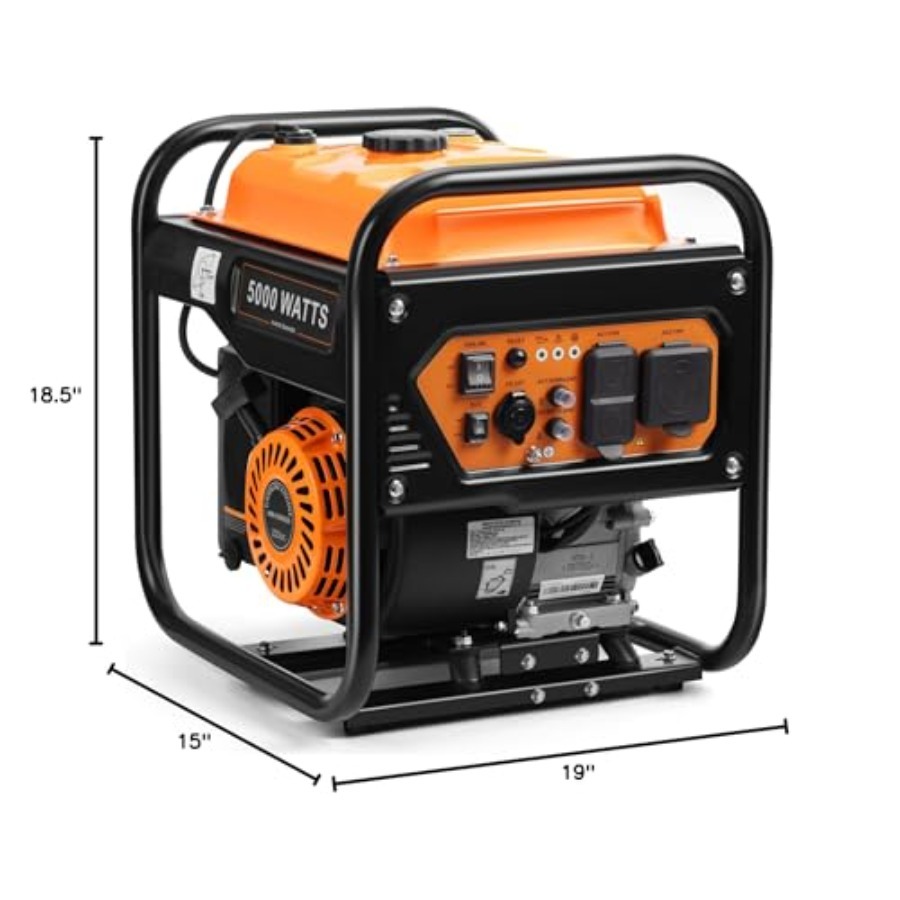 5000W Inverter Generator Gas P - Portable Generator Inverter avaliação e preço