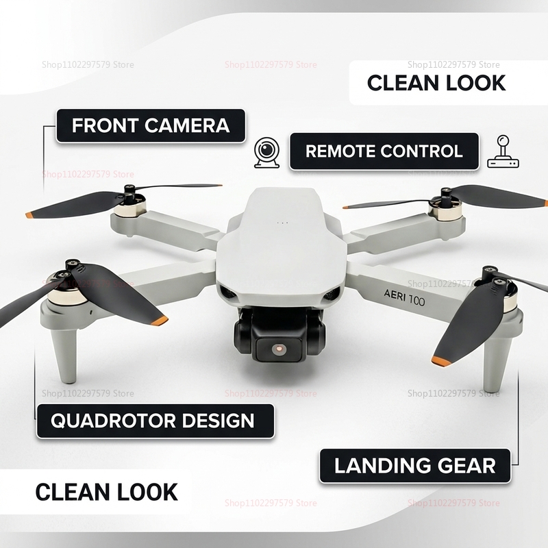 Mini Dronеs Aeri100 8K Profess - Outdoor Power Meter avaliação e preço