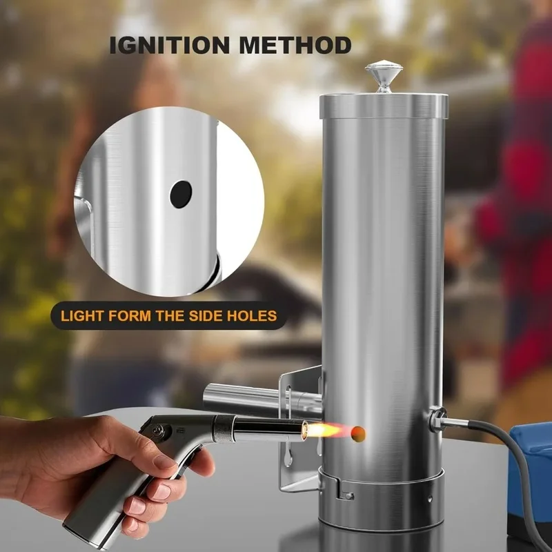 Portable Electric BBQ Smoker w - Outdoor Power Source avaliação e preço