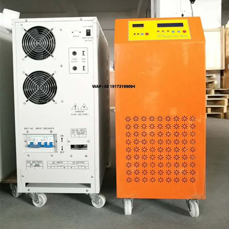 10kva 10kw Dc/ac Hybrid Solar  - Portable Generator Inverter avaliação e preço