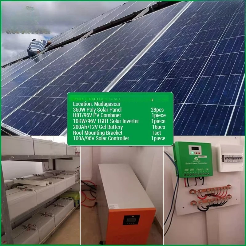 10kva 10kw Dc/ac Hybrid Solar  - Portable Generator Inverter avaliação e preço