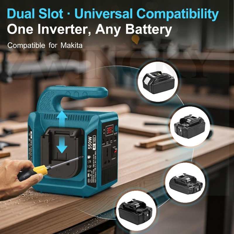 550w Portable Power SUPPLY INV - Portable Generator Inverter avaliação e preço