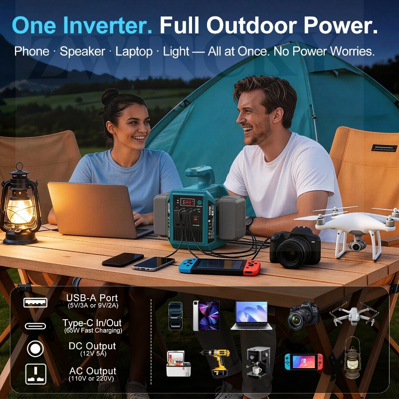 550w Portable Power SUPPLY INV - Portable Generator Inverter avaliação e preço