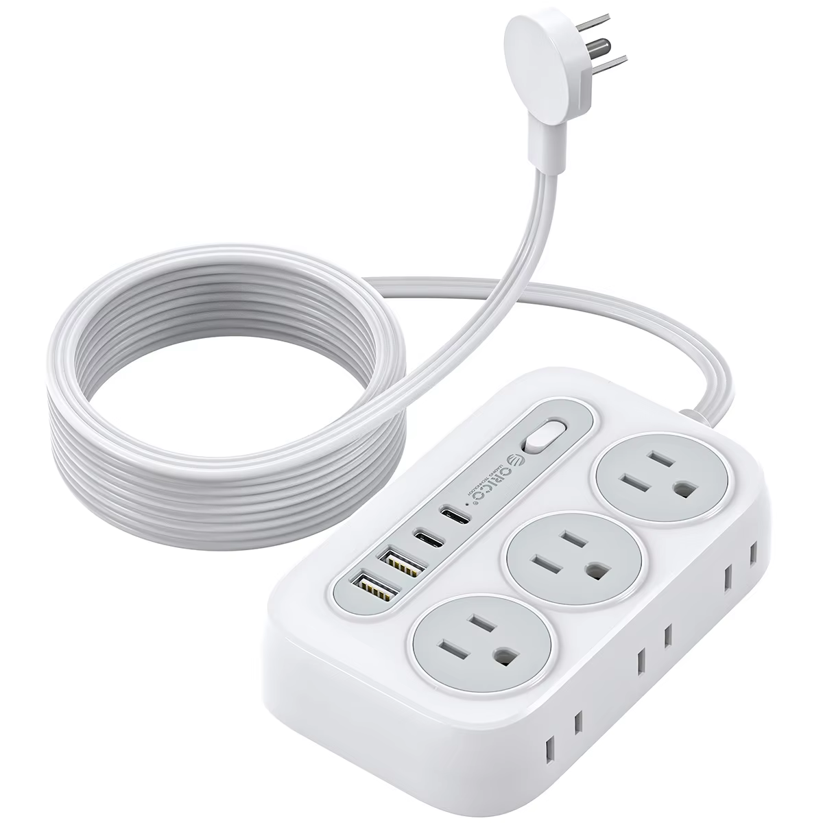 ORICO Power Strip 6 AC Outlets - Outdoor Power Adapter Usb avaliação e preço