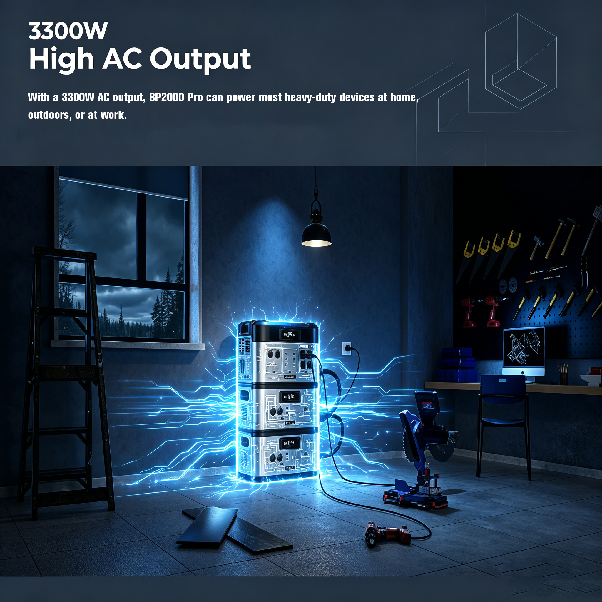 OUKITEL BP2000 PRO Portable Po - Outdoor Power Meter avaliação e preço