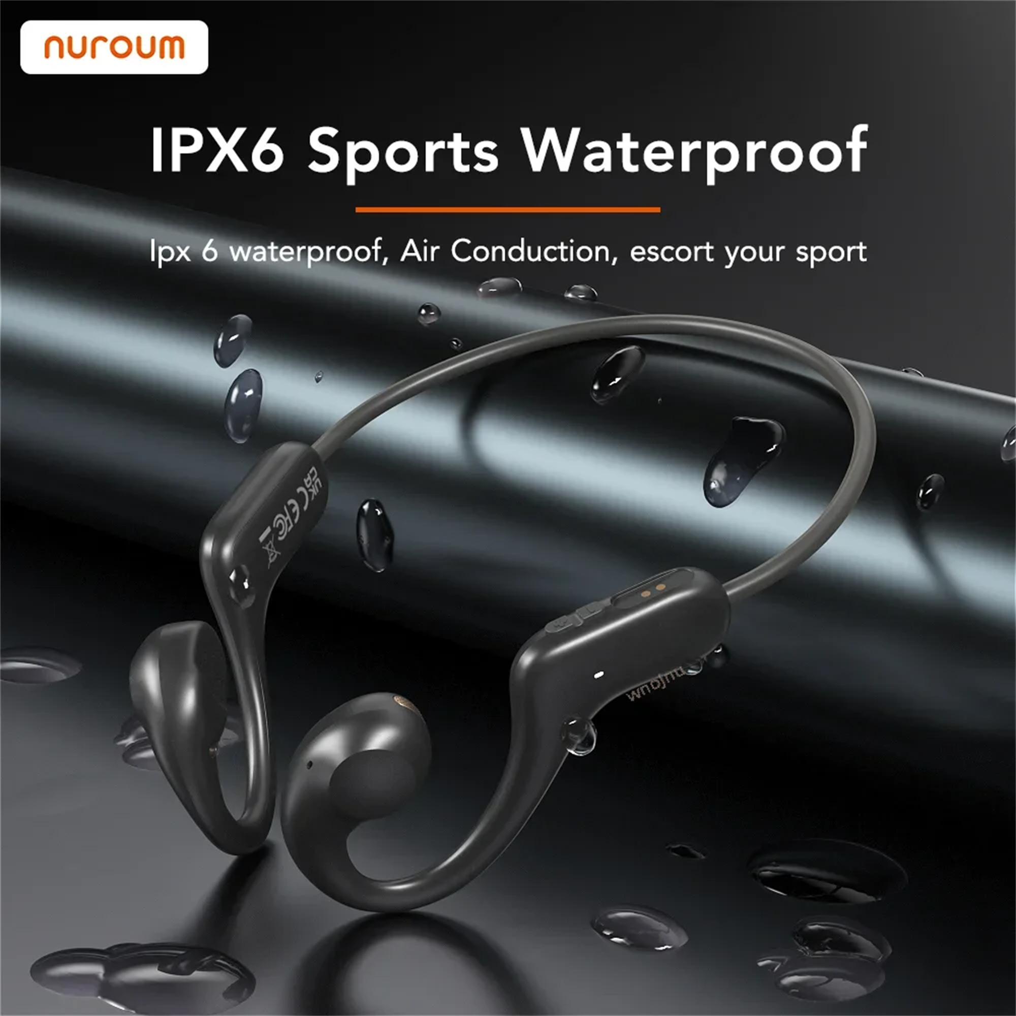 NUROUM Bluetooth Earphone Neck - Outdoor Power Adapter Usb avaliação e preço