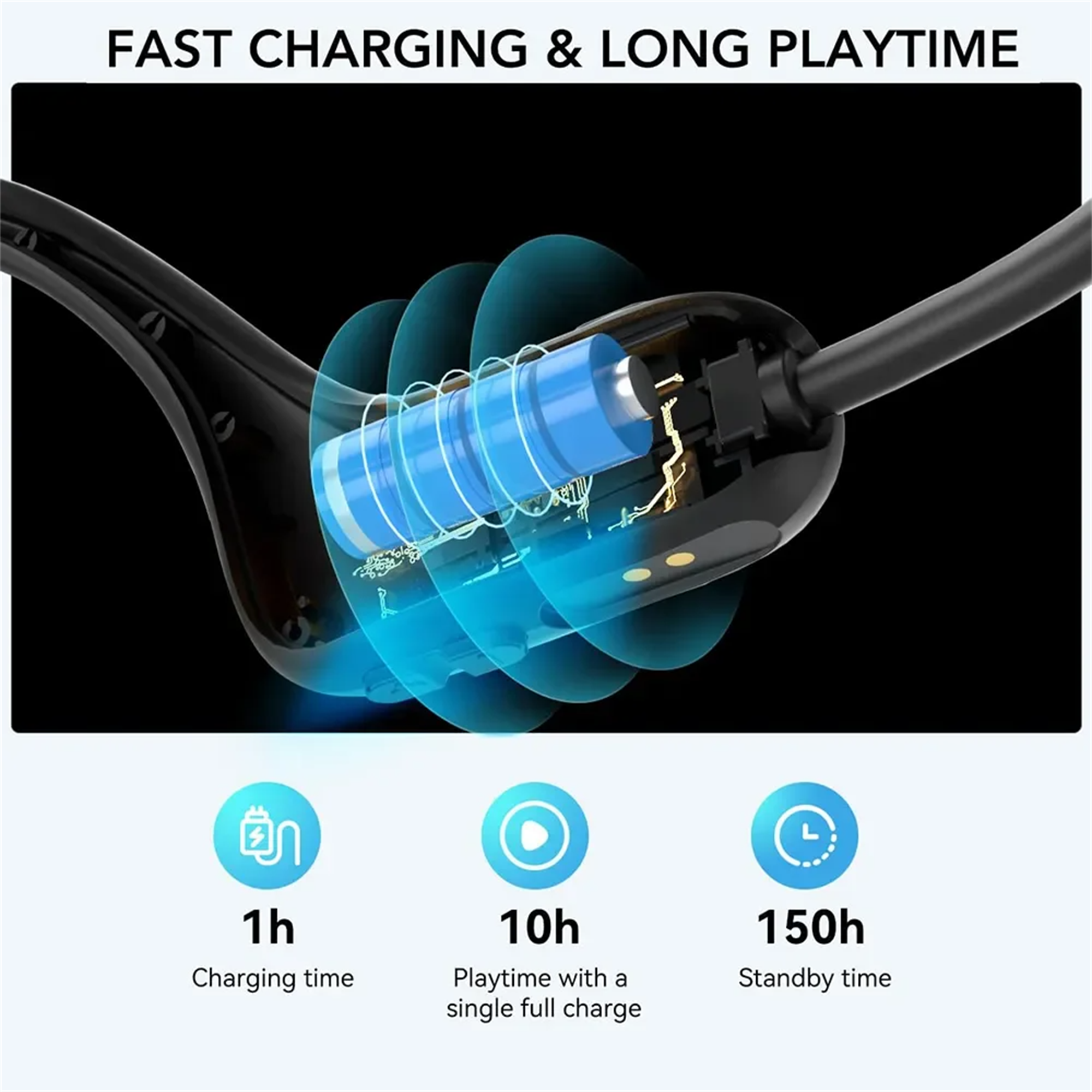 NUROUM Bluetooth Earphone Neck - Outdoor Power Adapter Usb avaliação e preço