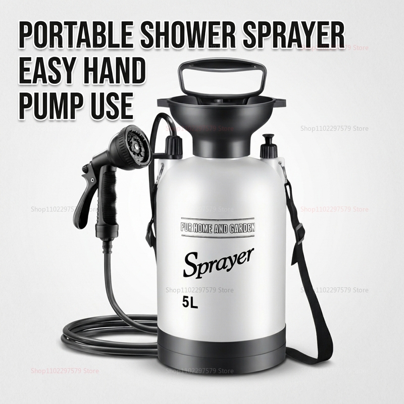 Portable Camping Shower 5L Man - Outdoor Power Meter avaliação e preço