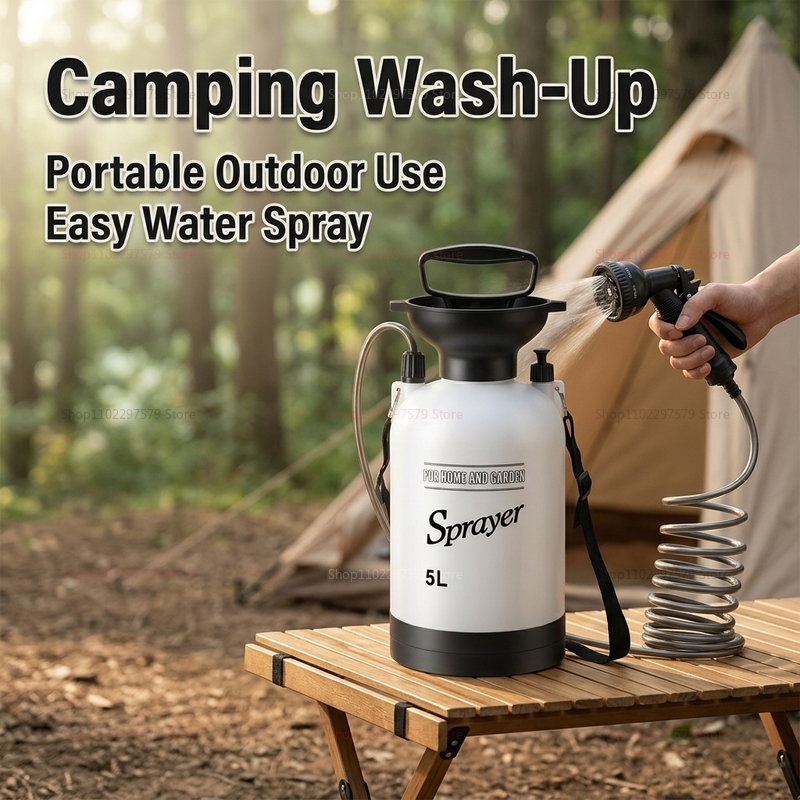 Portable Camping Shower 5L Man - Outdoor Power Meter avaliação e preço