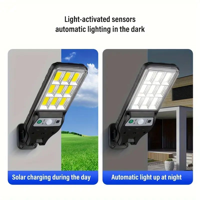 4PCS Solar Wall Light with Mot - Outdoor Power Outlet Weatherproof avaliação e preço