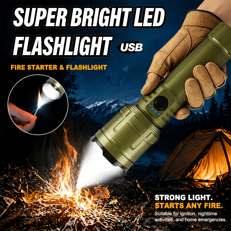 Flashlight Lighter & Power Ban - Outdoor Power Bank avaliação e preço