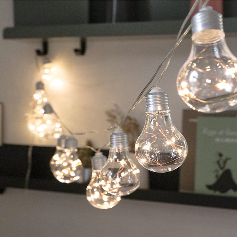 4M 10Bulbs Patio String Light  - Outdoor Power Adapter Usb avaliação e preço