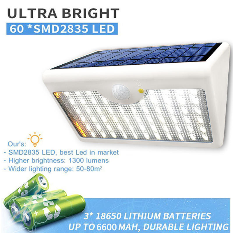 1300LM Super Bright Solar Wall - Outdoor Power Outlet Weatherproof avaliação e preço