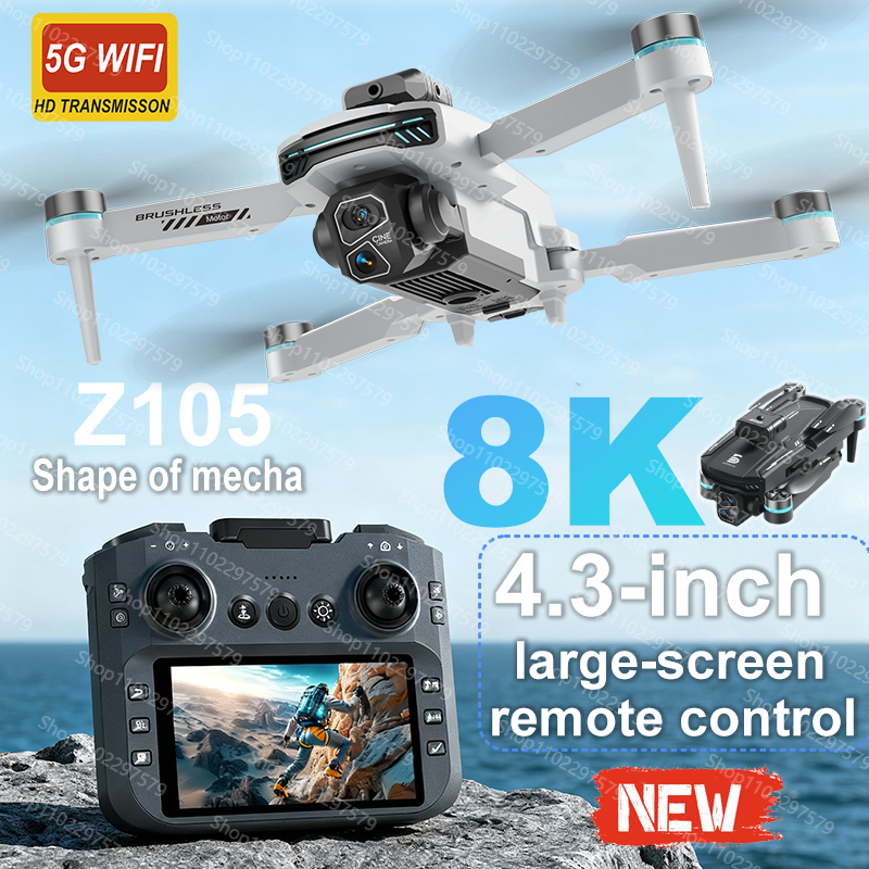 New Z105 RC Drone 8K Professio - Outdoor Power Plus avaliação e preço