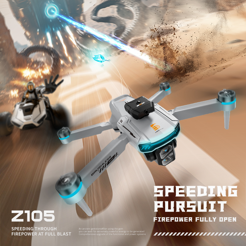 New Z105 RC Drone 8K Professio - Outdoor Power Plus avaliação e preço